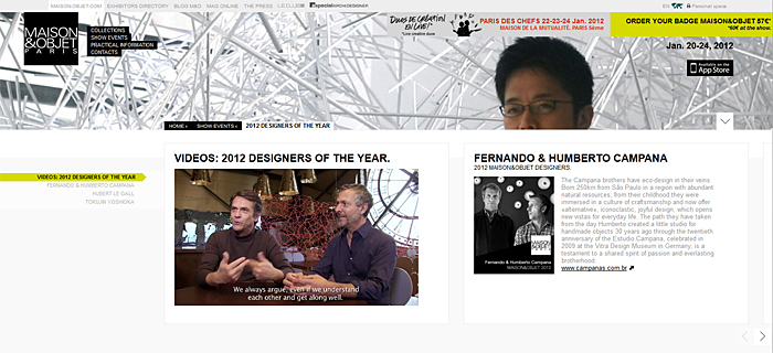 173.7:700:320:0:0:0122:none:0:1:2012Maison & Object  DESIGNERS OF THE YEAR.: